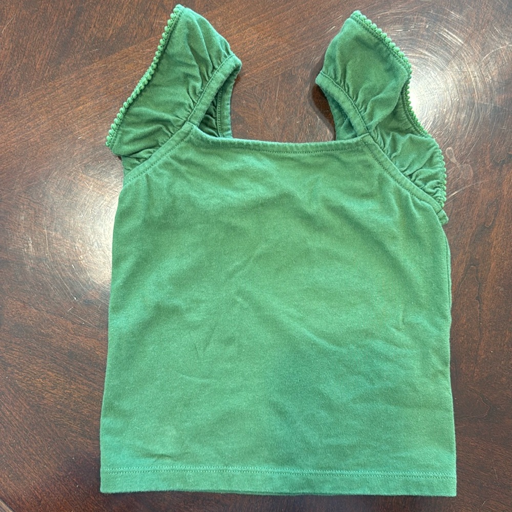 Janie and Jack Green Tank Top 3T